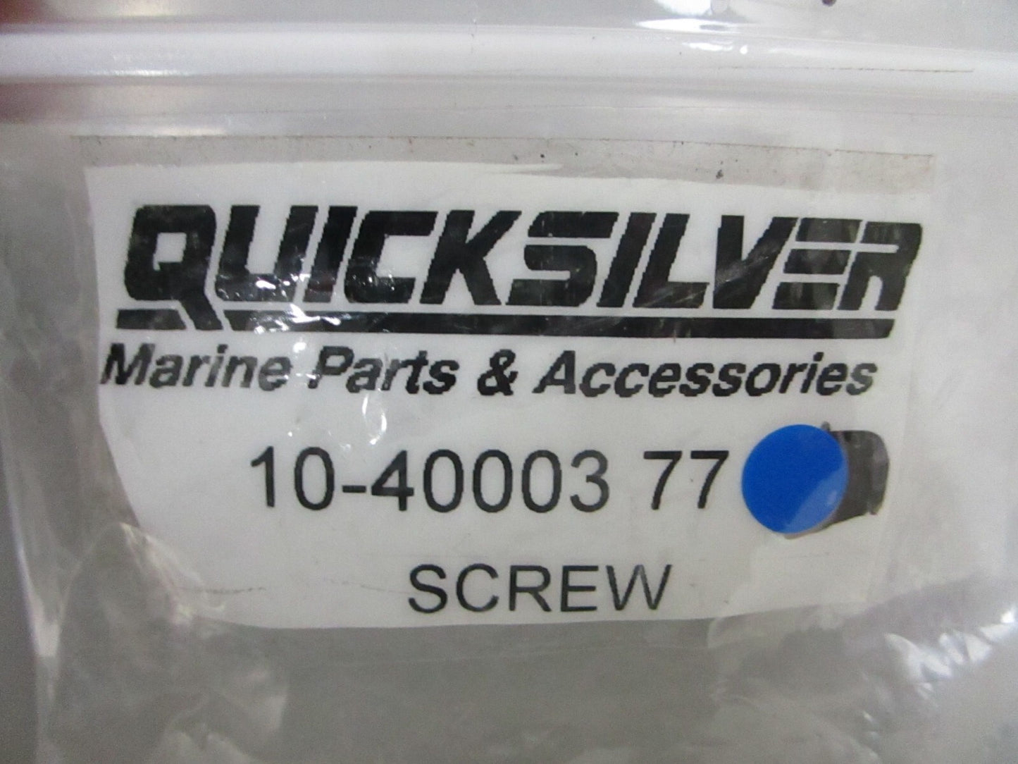 *NEW OEM* (LOT OF 4) 0770 Mercury Quicksilver Screw 10-4000377