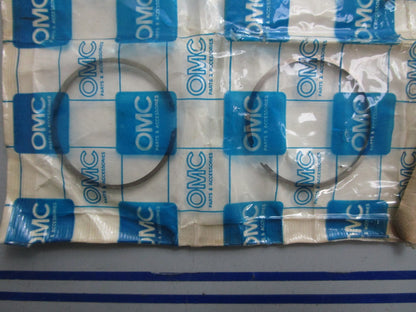 *NEW OEM* 0820 OMC Johnson Evinrude 2 Piston Ring Set 384312 0384312
