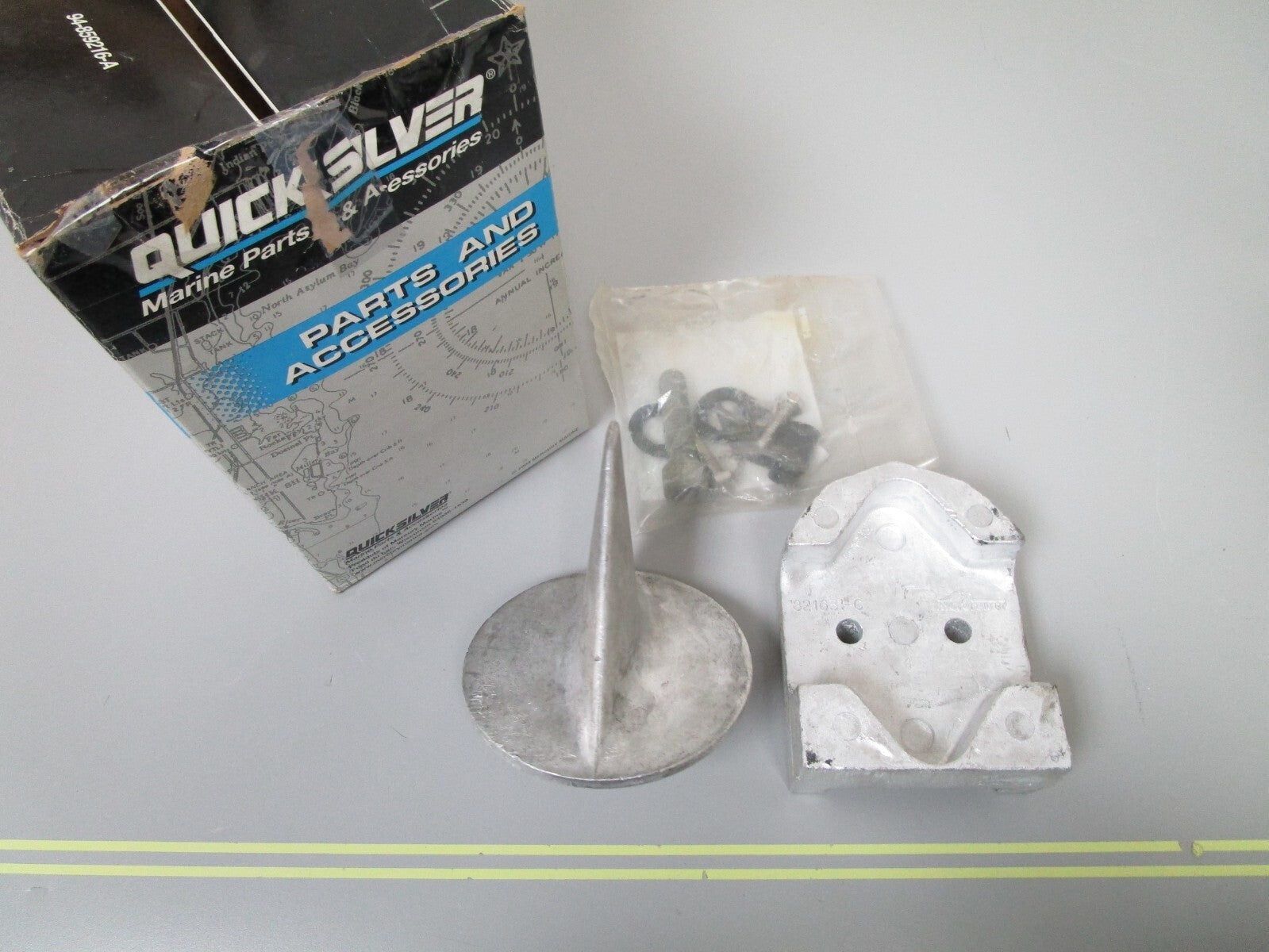 *NEW OEM* 0720 Mercury Quicksilver Anode Kit 888756Q02