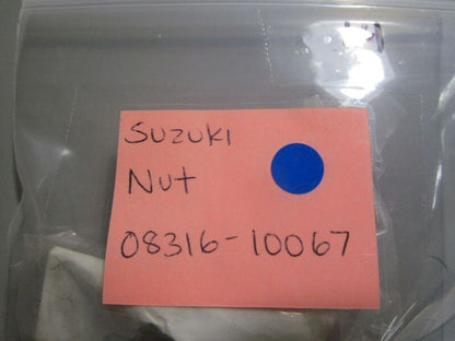*NEW OEM* (LOT OF 4) 0770 Suzuki Nut 08316-10067