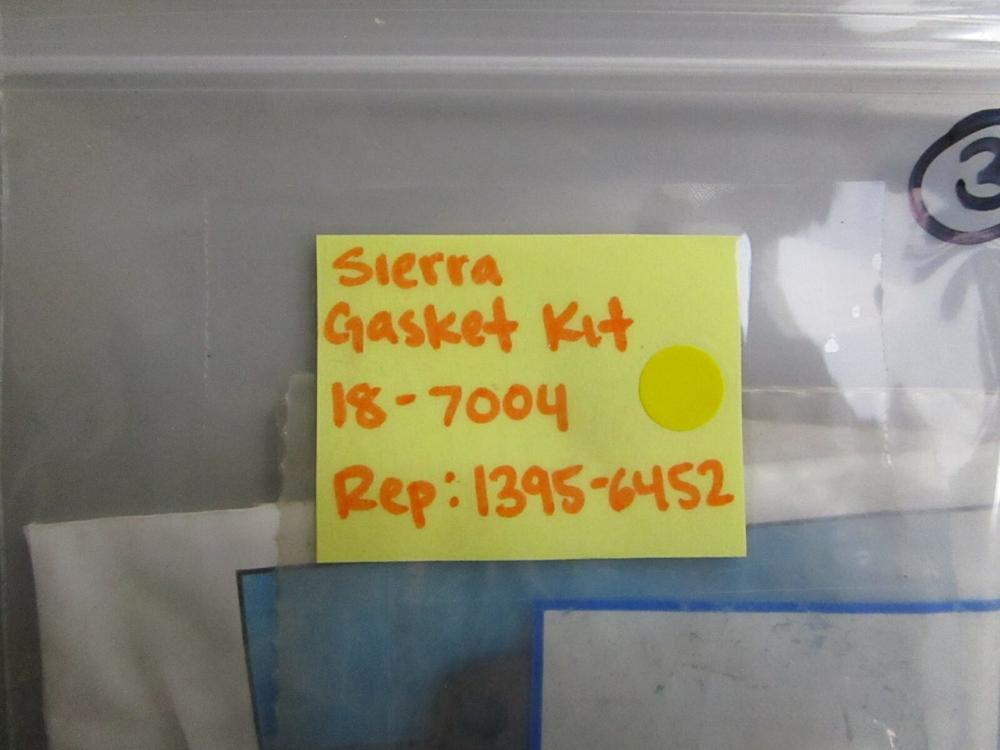 *NEW* 0810 Sierra Gasket Kit 18-7004 Replaces: 1395-6452