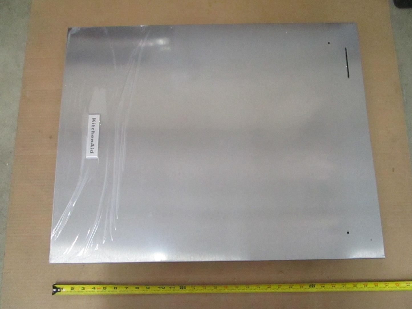 Whirlpool NEW OEM Dishwasher Door Outer Panel W11416371 Stainless KitchenAid 082