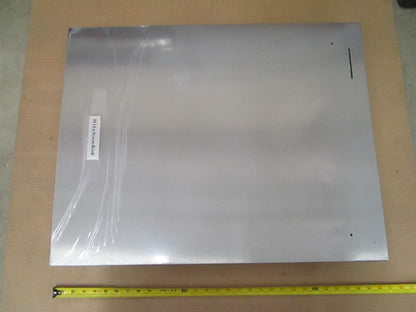 Whirlpool NEW OEM Dishwasher Door Outer Panel W11416371 Stainless KitchenAid 082