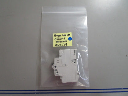 *NEW* 0810 Hager NC125 Circuit Breaker 463125