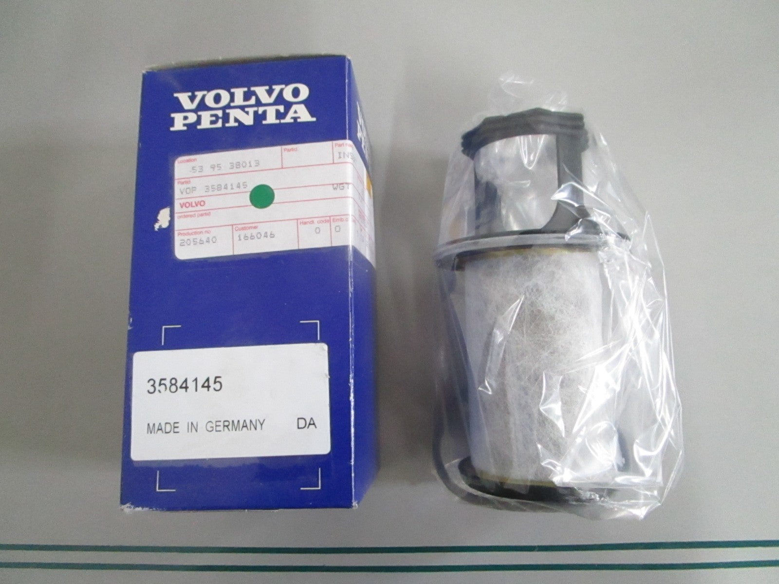 Volvo Penta 3584145 Crankcase Breather Filter Insert D4 D6 D9 NEW OEM 0820