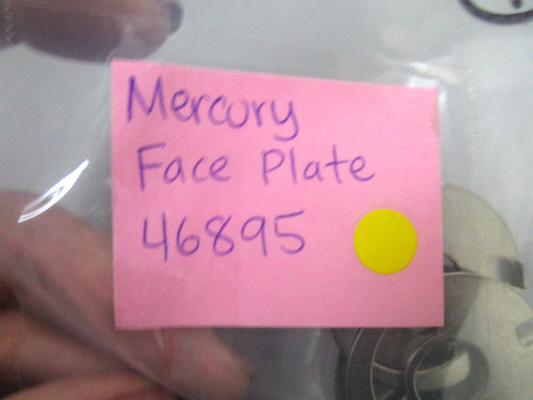 *NEW OEM* (LOT OF 2) 0750 Mercury Quicksilver FACE PLATE 46895