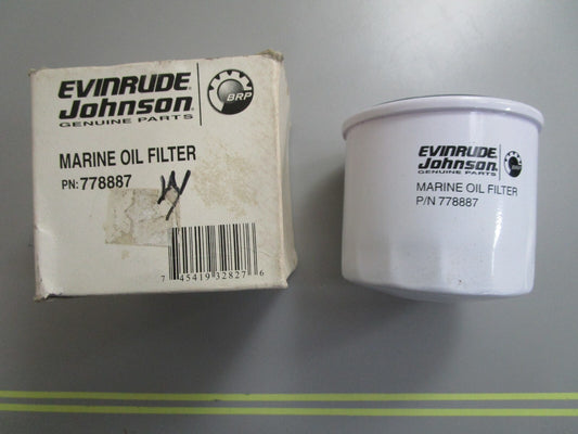 *NEW OEM* 0820 OMC Johnson Evinrude Oil Filter 778887 0778887