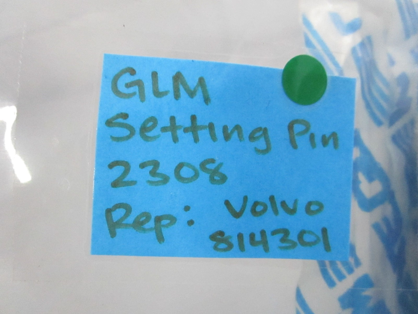 NEW 2308 Replaces: Volvo 814301 GLM Setting Pin 0810