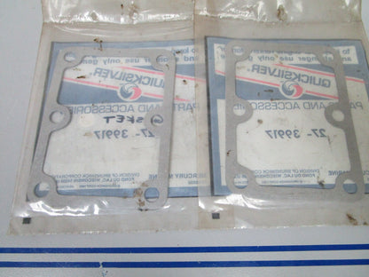 NEW OEM (LOT OF 2) 27-39917 Mercury Quicksilver Gasket 0810