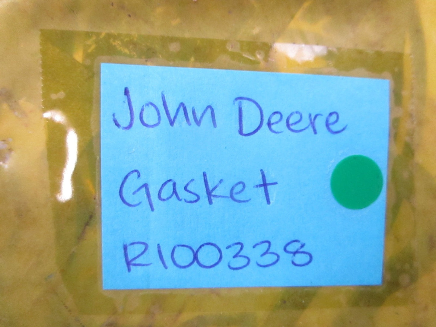 NEW OEM R100338 John Deere Gasket 0810