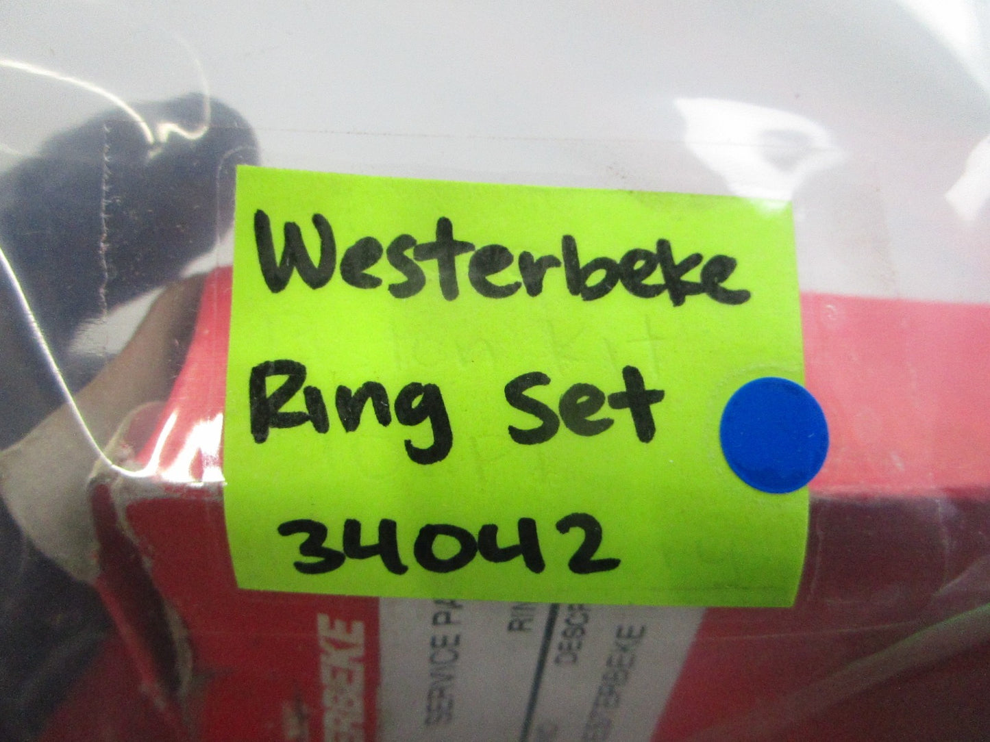 NEW OEM 34042 Westerbeke Ring Set 0810