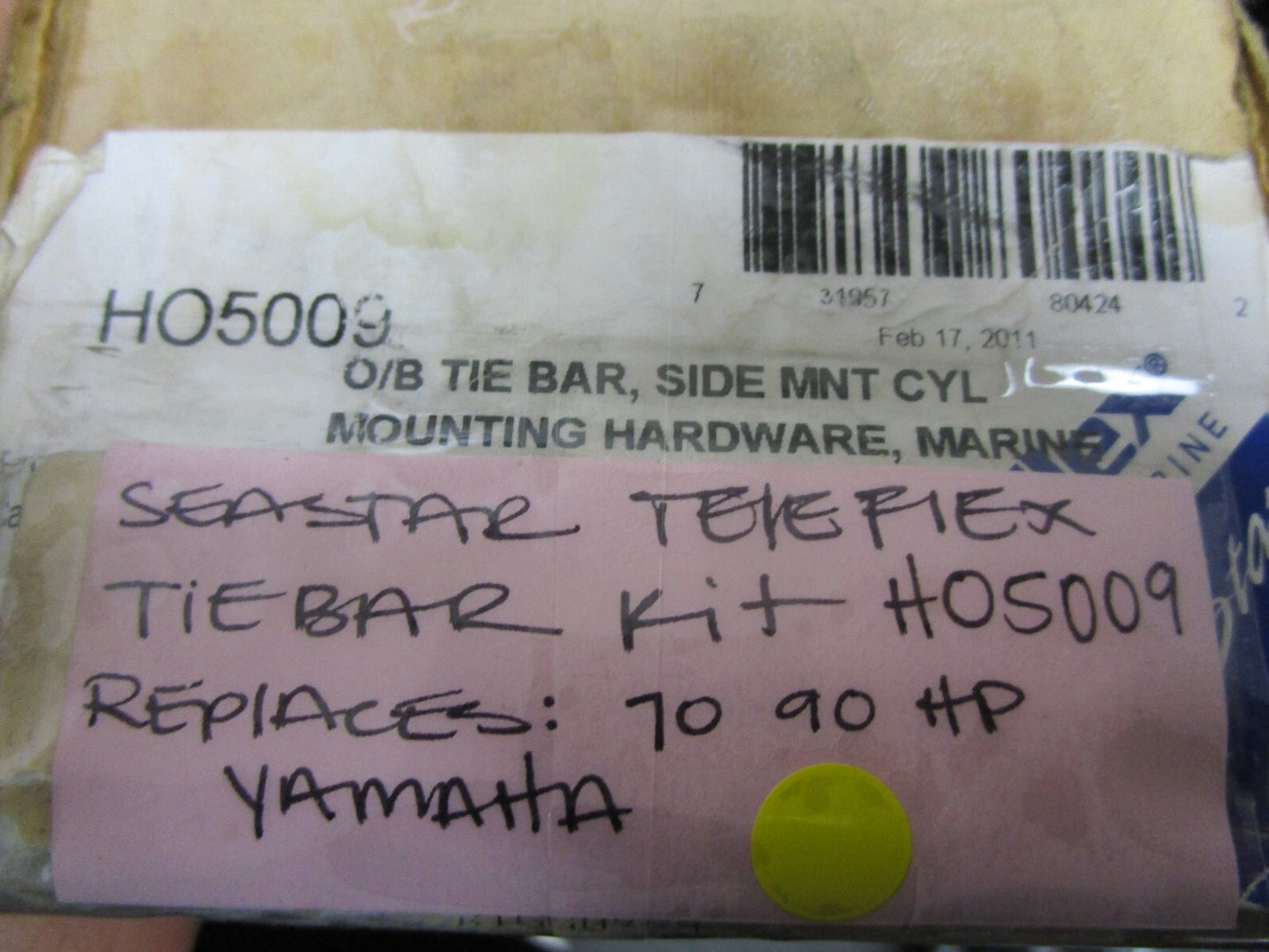 *NEW* 0720 Seastar Teleflex Tie Bar Kit HO5009 Fits: Yamaha 70 - 90 hp