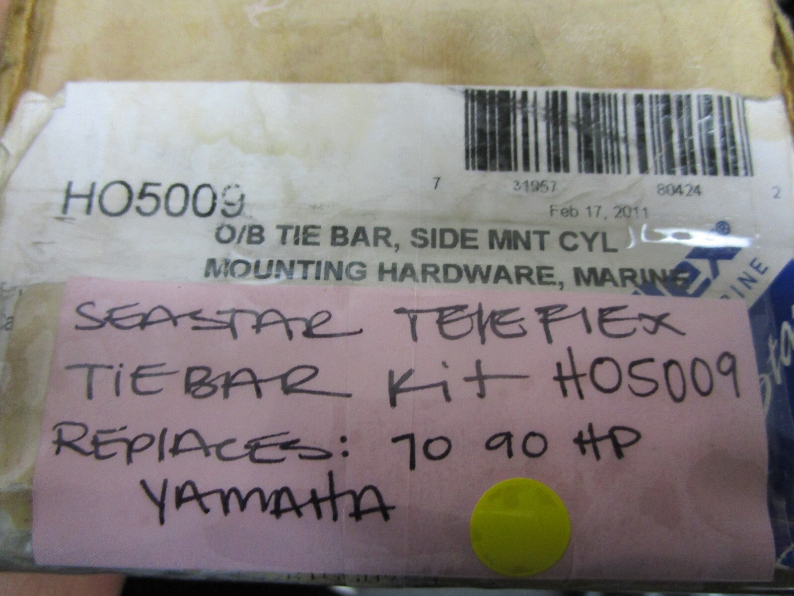 *NEW* 0720 Seastar Teleflex Tie Bar Kit HO5009 Fits: Yamaha 70 - 90 hp