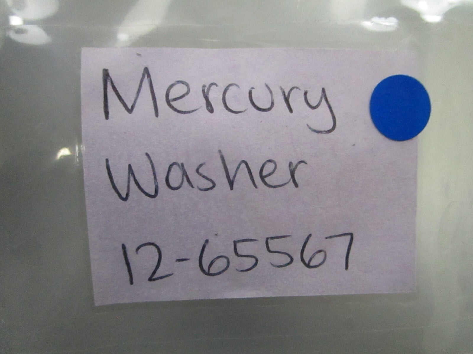 *NEW OEM* (LOT OF 2) 0810 Mercury Quicksilver Washer 12-65567