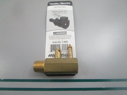 Marpac 7-0924 1/4NPT Brass Male Fitting NEW 0810