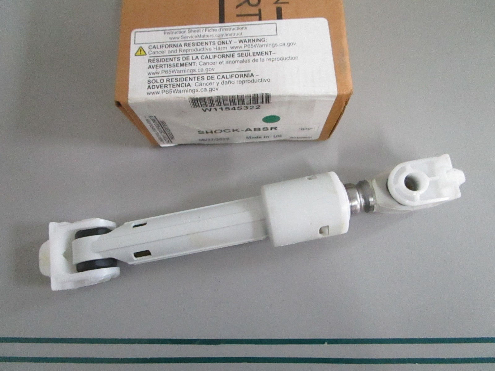 Whirlpool NEW OEM Washer Shock Absorber W11545322 NOS Genuine Factory Part 0820