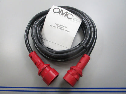 *NEW OEM* 0810 OMC Johnson Evinrude 10' Instrument Cable Ext. 173771 0173771