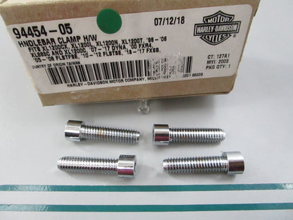 NEW OEM 94454-05 Harley Davidson Clamp Handlebar 0810
