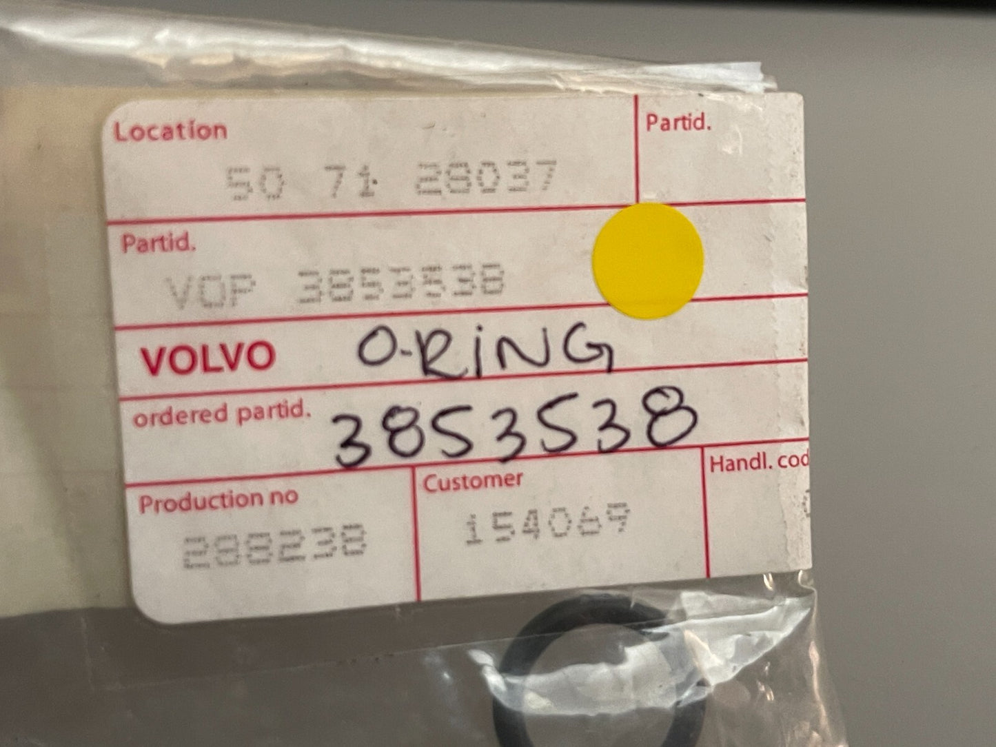 *NEW OEM* 0810 OMC Johnson Evinrude O-Ring 3853538