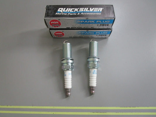 *NEW OEM* (LOT OF 2) 0820 Mercury Quicksilver Spark Plug 33-889246Q39 ILFR6G-E