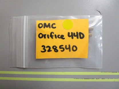 *NEW OEM* 0810 OMC Johnson Evinrude Orifice 44D 328540 0328540