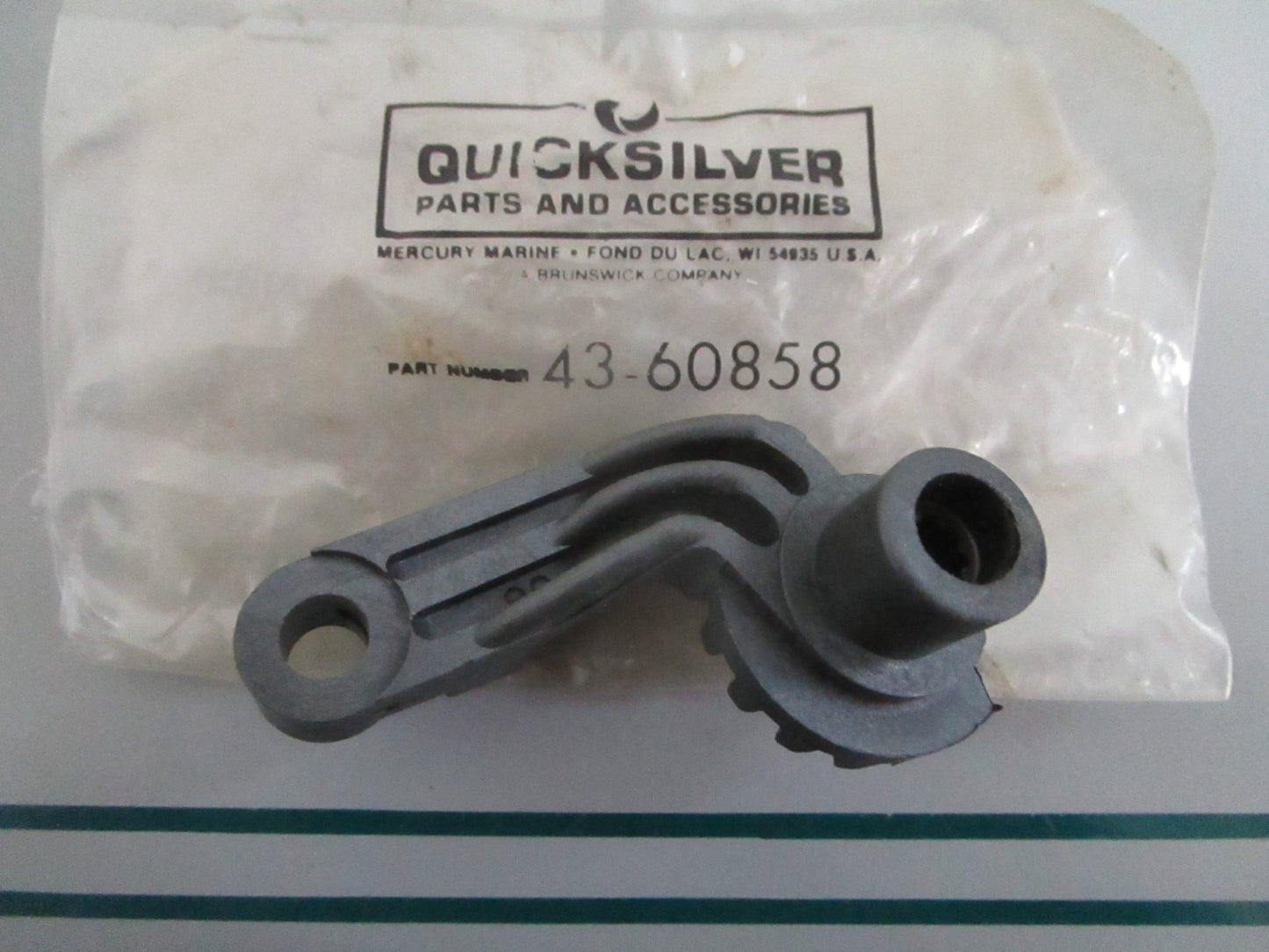 NEW OEM 43-60858 Mercury Quicksilver Throttle Gear Control 0820