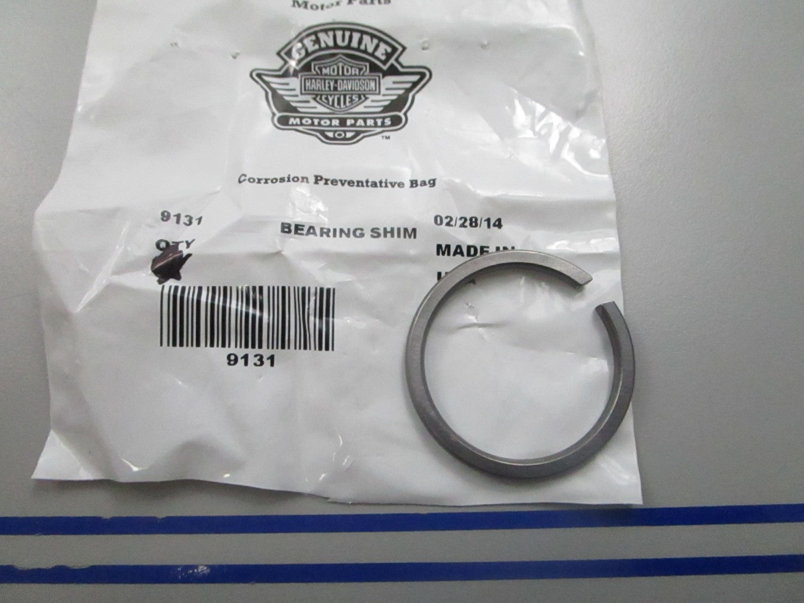 *NEW OEM* 0810 Harley Davidson Shim 9131