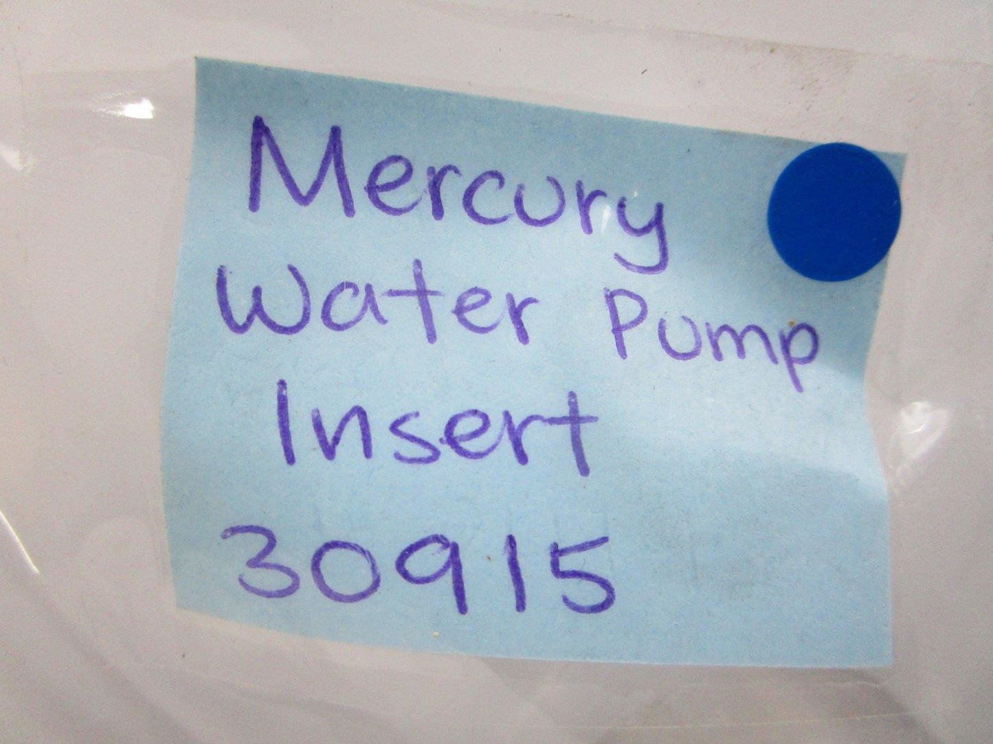 NEW OEM (LOT OF 2) 30915 Mercury Quicksilver Water Pump Insert 0810