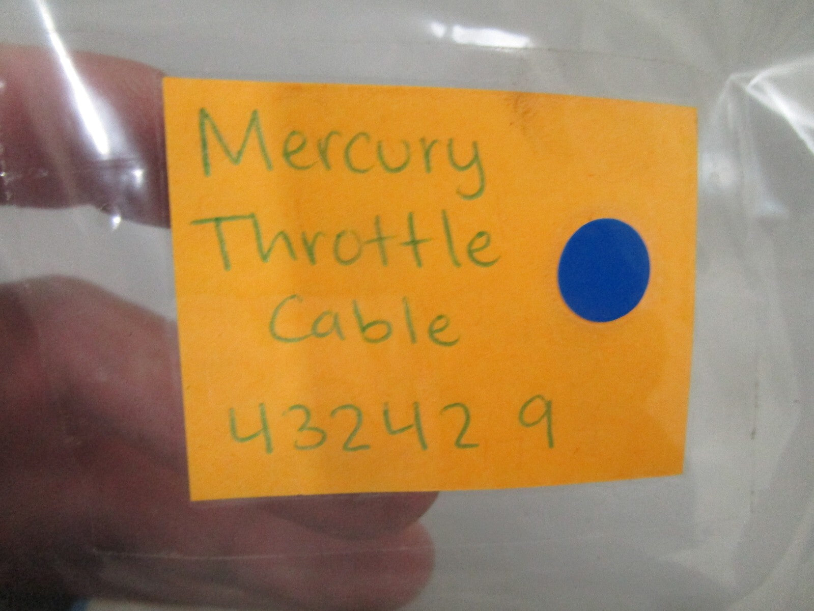 *NEW OEM* 0810 Mercury Quicksilver Throttle Cable 432429