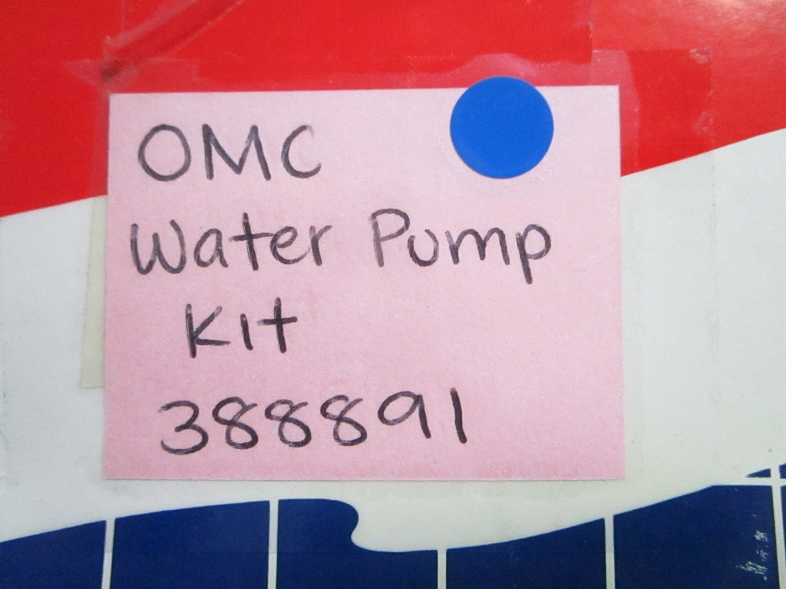 *NEW OEM* 0820 OMC Johnson Evinrude Water Pump Kit 388891 0388891