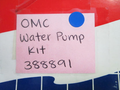 *NEW OEM* 0820 OMC Johnson Evinrude Water Pump Kit 388891 0388891