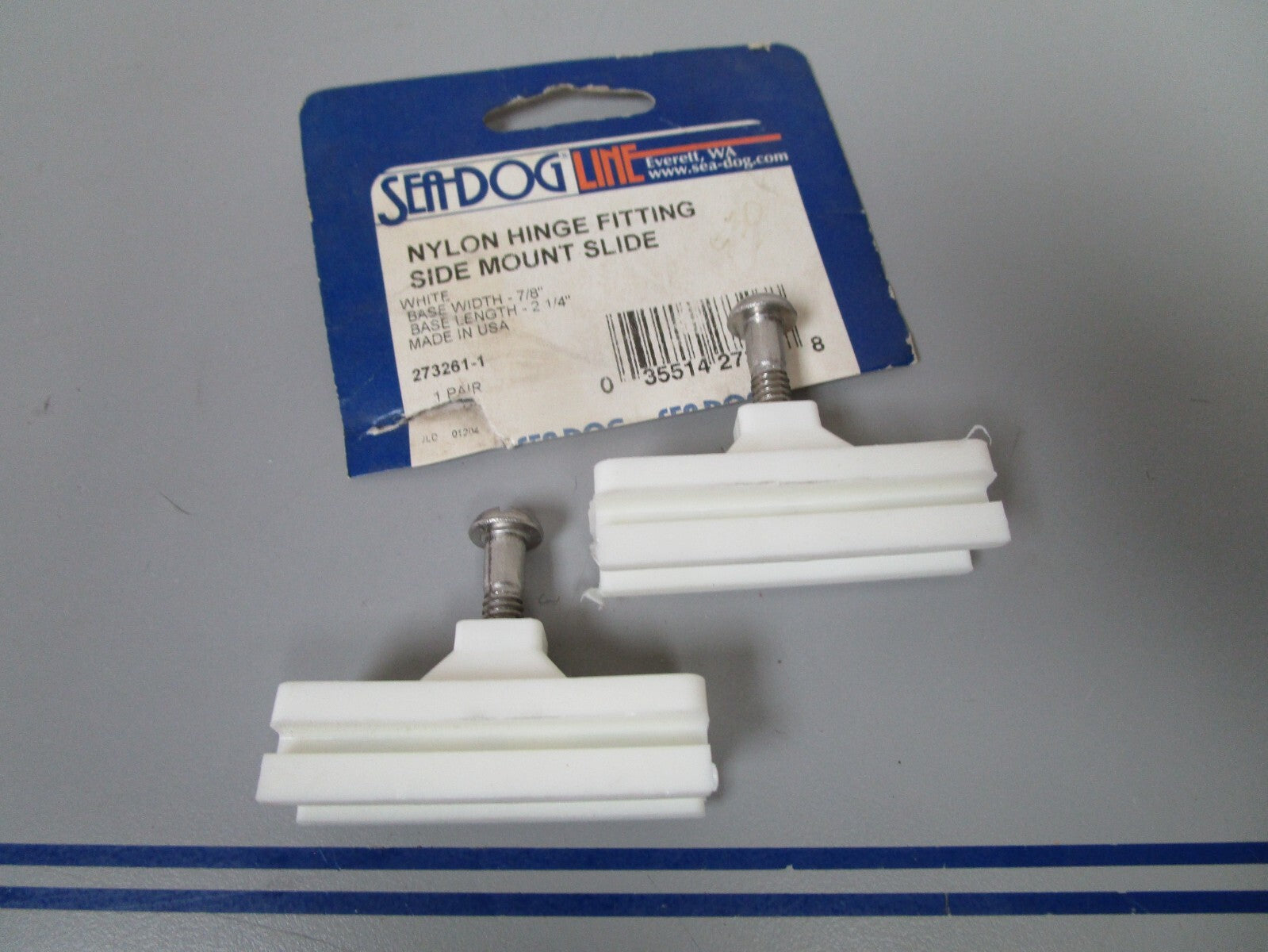 *NEW* 0810 Sea-Dog Nylon Hinge Fitting Side Mount Slide 273261-1