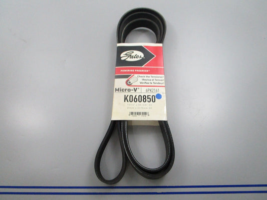 NEW K060850 Gates Micro-V Serpentine Belt 0810