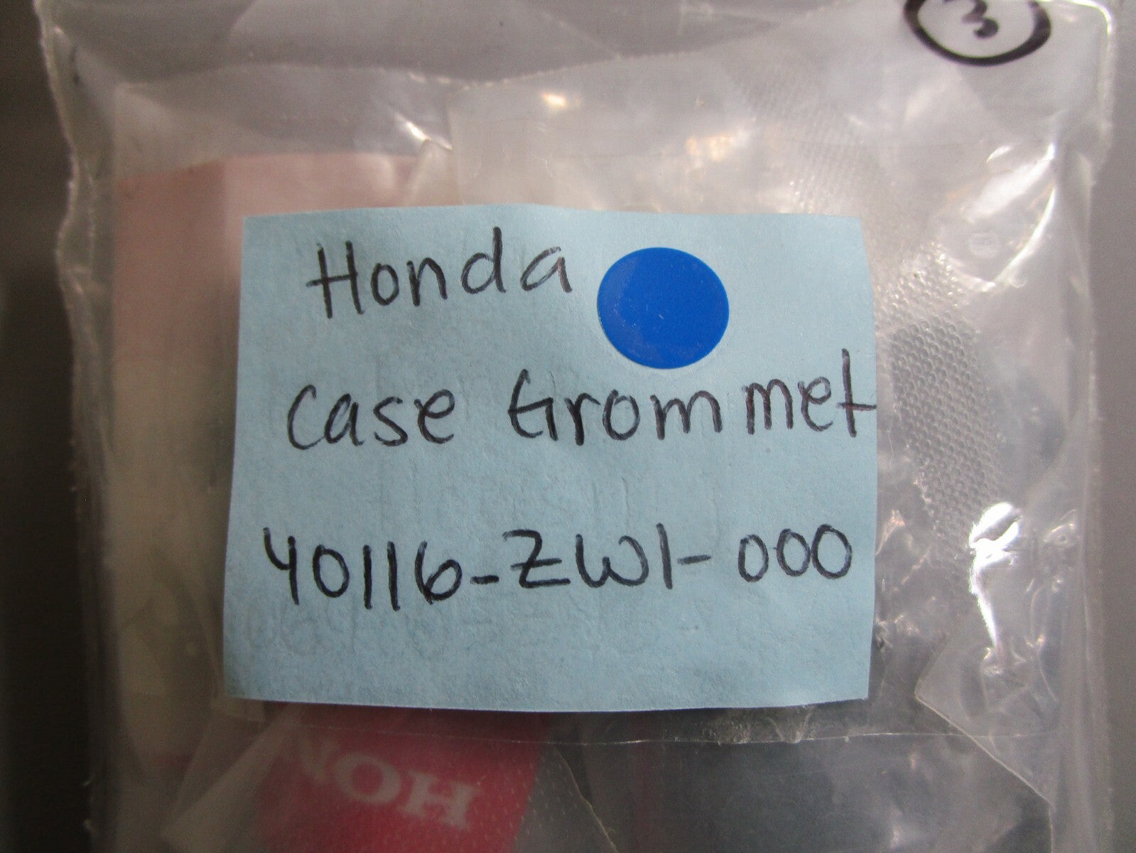*NEW OEM* 0810 Honda Case Grommet 40116-ZW1-000
