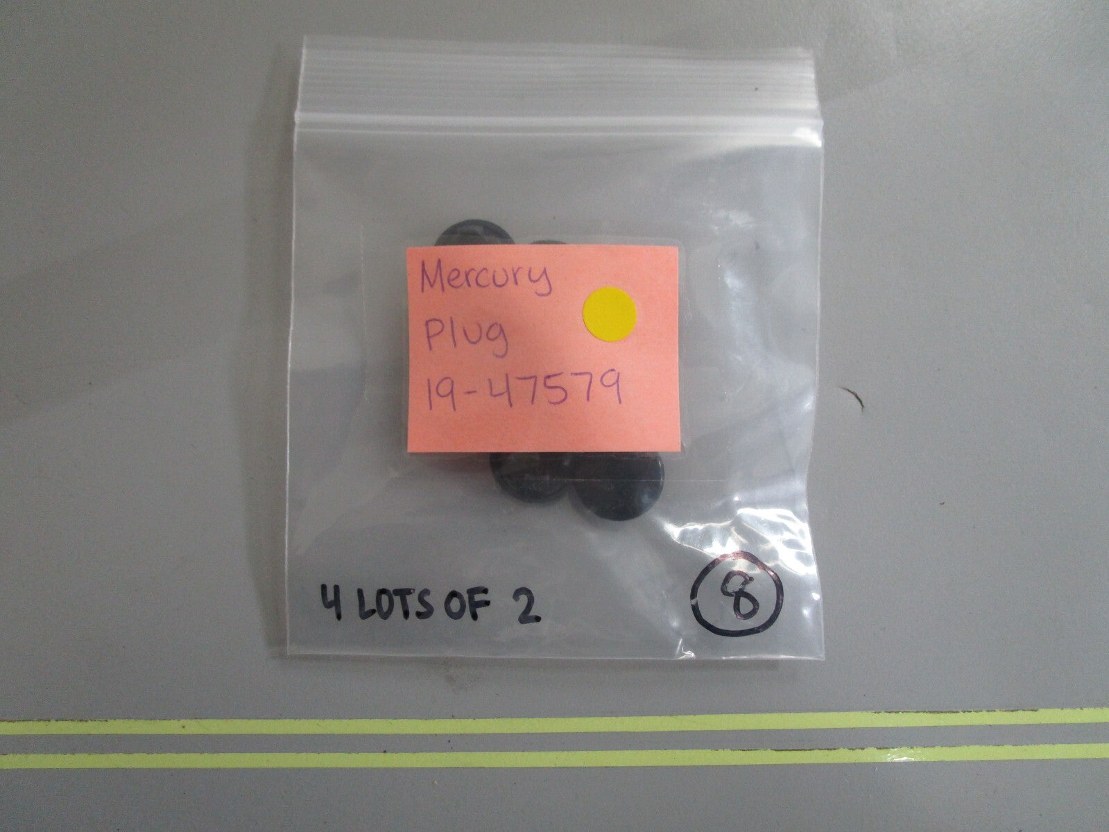 *NEW OEM* (LOT OF 2) 0810 Mercury Quicksilver Plug 19-47579