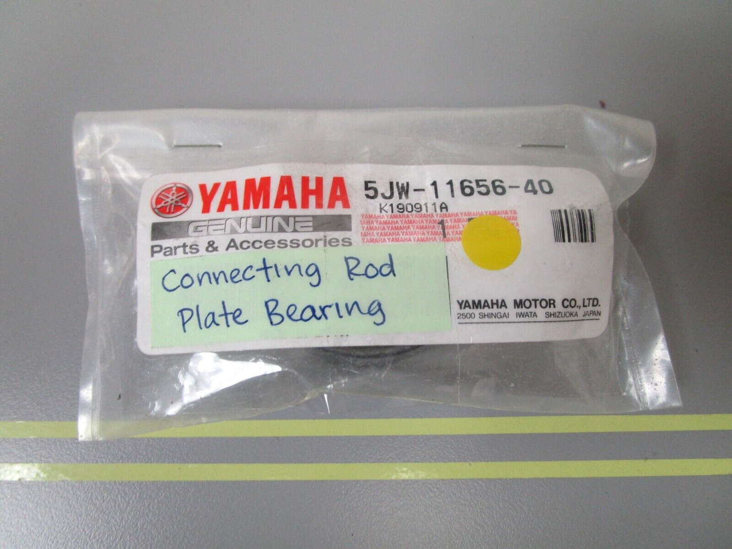 *NEW OEM* 0810 Yamaha Connecting Rod Plate Bearing 5JW-11656-40