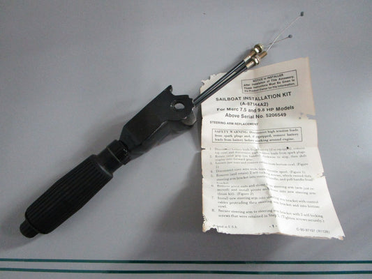 NEW OEM 87144A2 Mercury Quicksilver Tiller Handle 0820