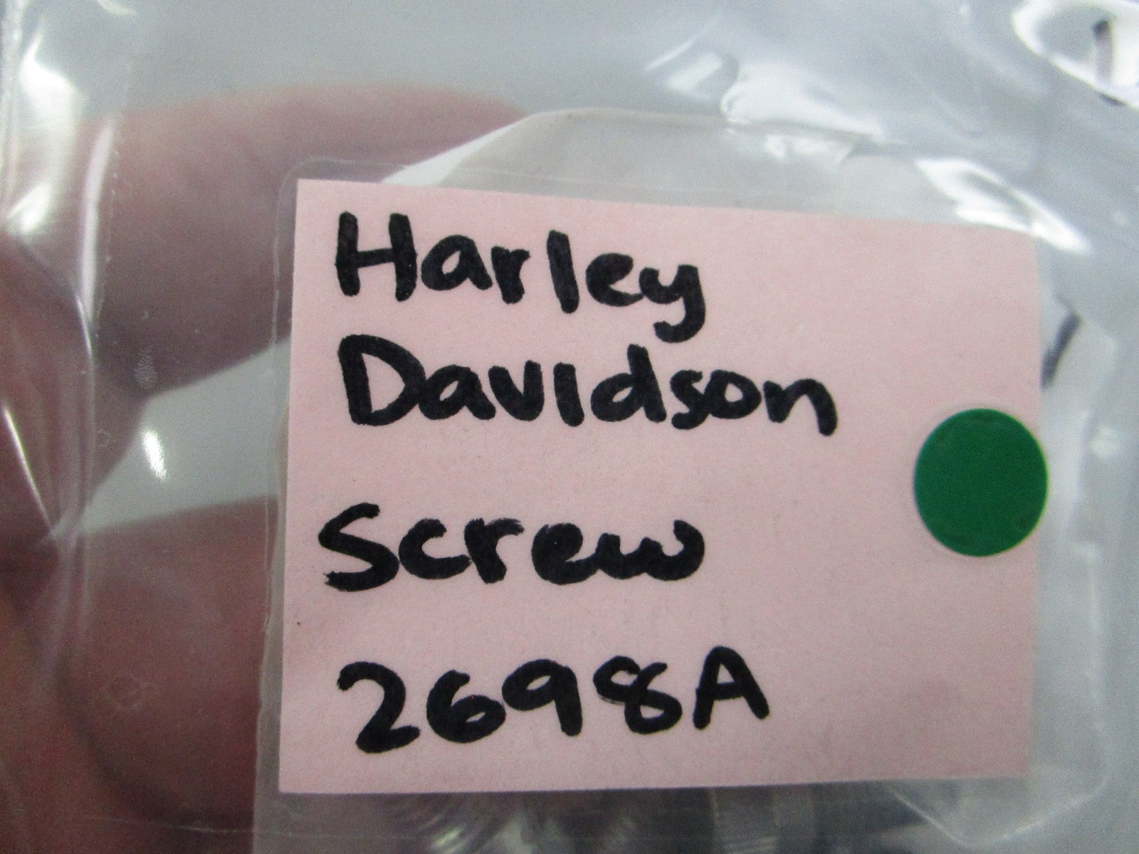 NEW OEM (LOT OF 6) 2698A Harley Davidson Screw 0810