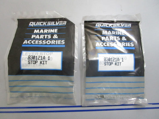 *NEW OEM* (LOT OF 2) 0810 Mercury Quicksilver Stop Kit 830121A1