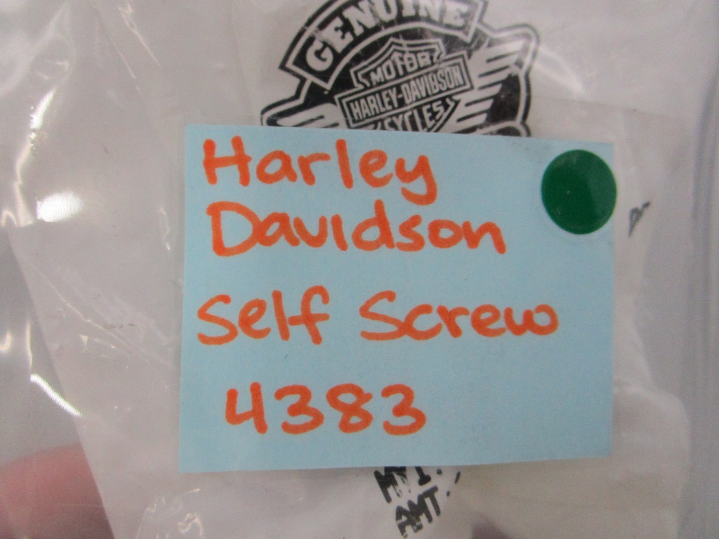 NEW OEM (LOT OF 5) 4383 Harley Davidson Self Screw 0810