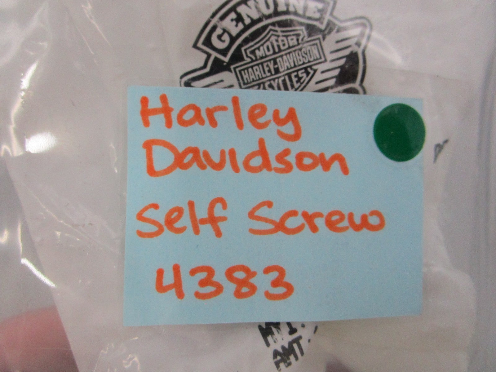 NEW OEM (LOT OF 5) 4383 Harley Davidson Self Screw 0810