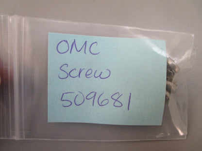 *NEW OEM* (LOT OF 3) 0810 OMC Johnson Evinrude Screw 509681 0509681