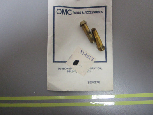 *NEW OEM* (LOT OF 2) 0750 OMC Johnson  NIPPLE 314513 0314513