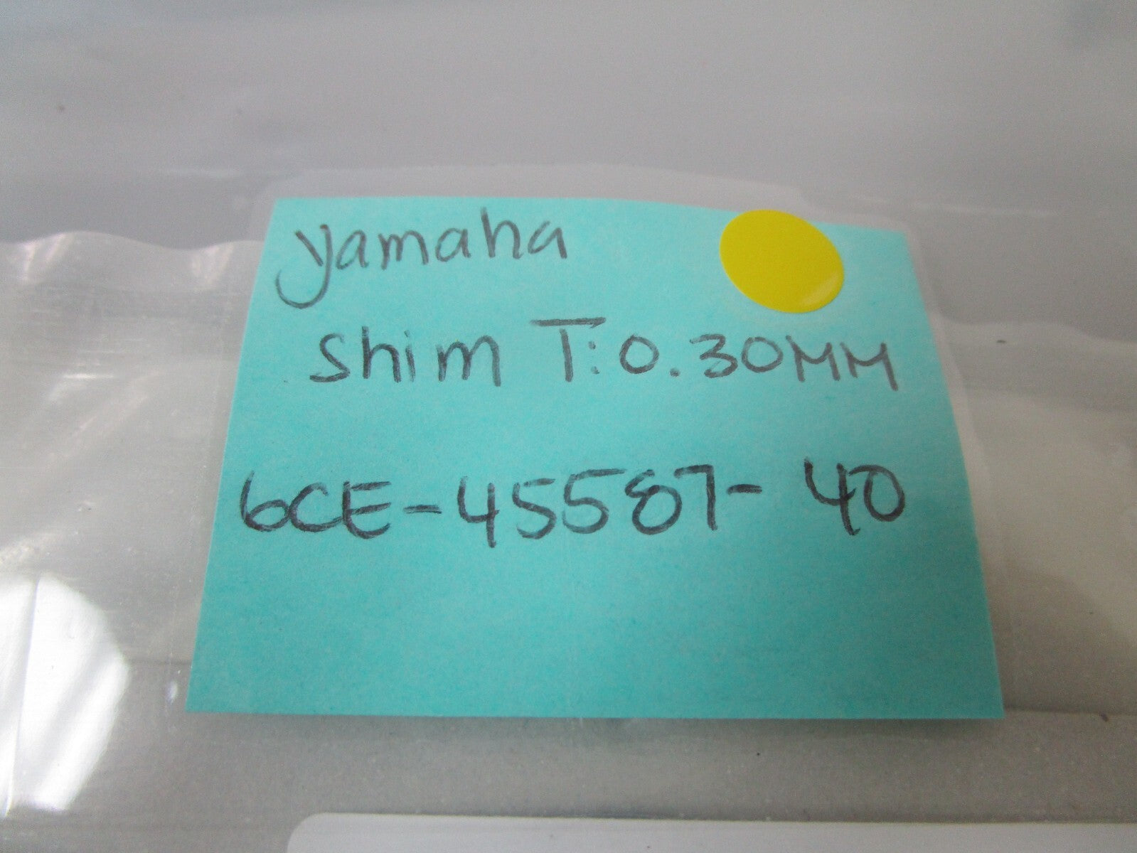 *NEW OEM* 0750 Yamaha SHIM T:0.30  6CE-45587-40