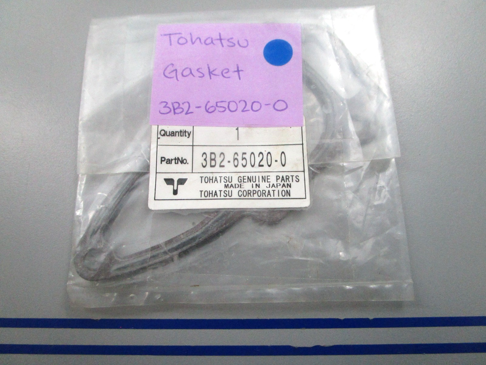 NEW OEM 3B2-65020-0 3B2650200 Tohatsu Gasket 0810