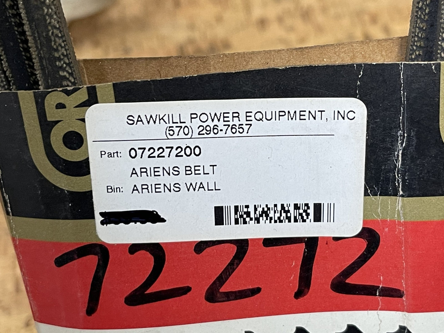 *NEW OEM* 0670 Ariens Drive Belt 07227200 7227200