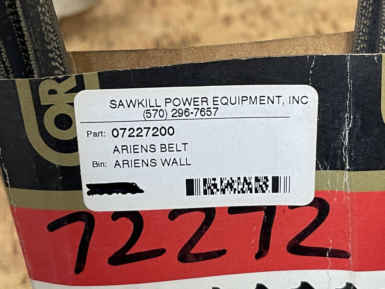 *NEW OEM* 0670 Ariens Drive Belt 07227200 7227200