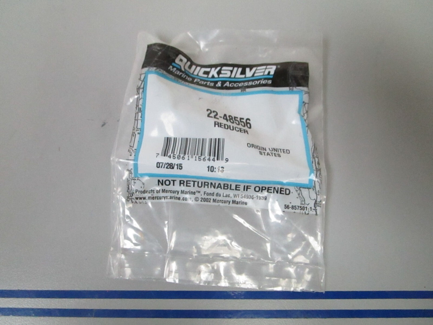 *NEW OEM* 0810 Mercury Quicksilver Reducer 22-48556