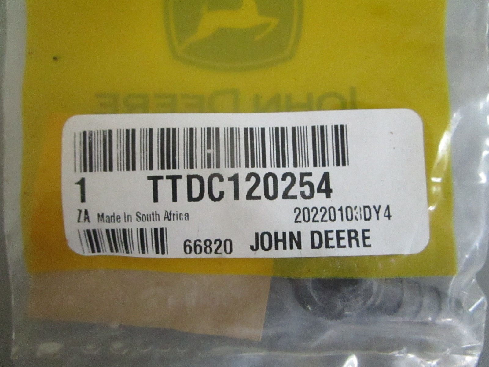 *NEW OEM* 0820 John Deere Fuel Supply Fitting TTDC120254