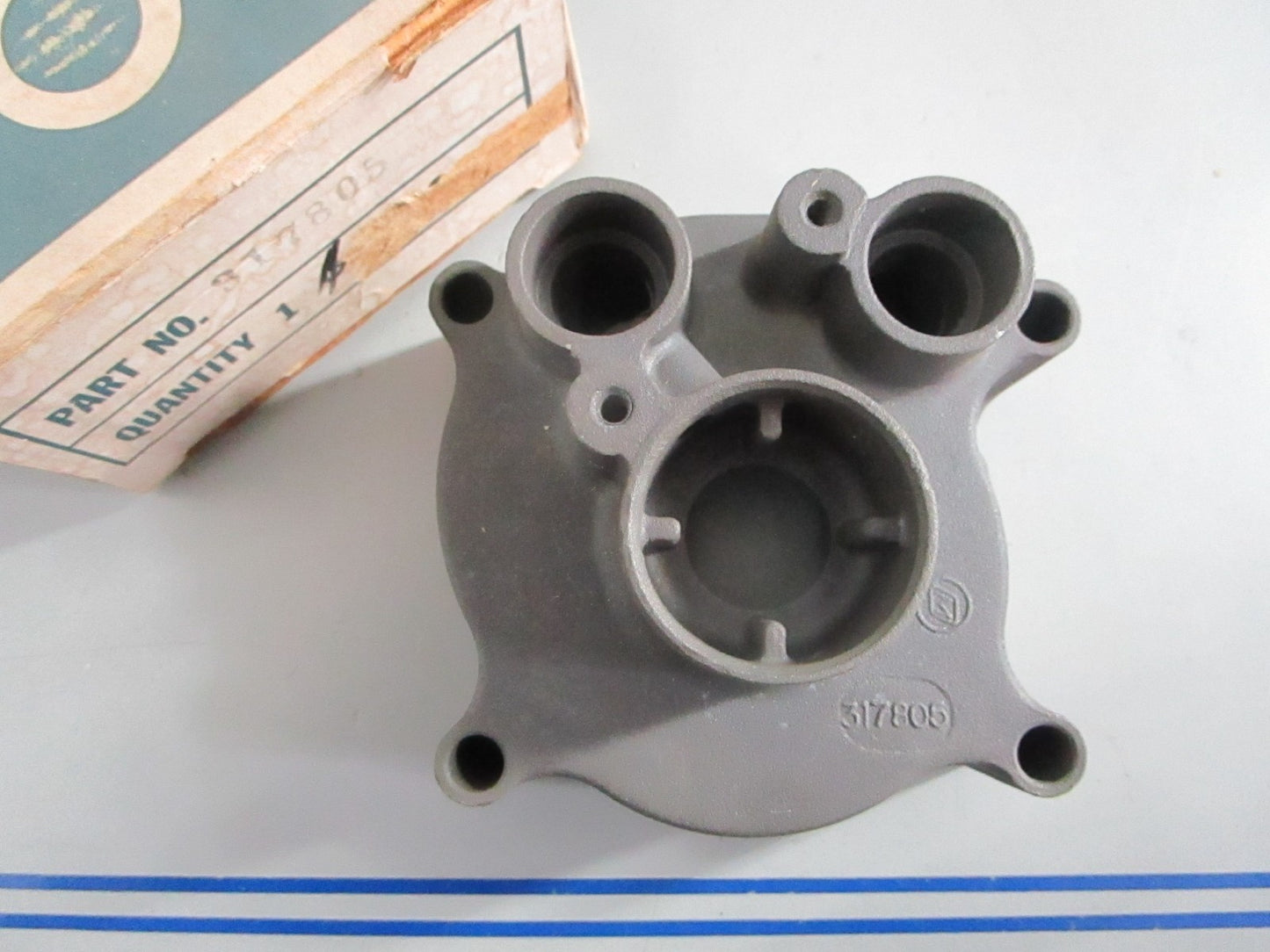 NEW OEM 317805 0317805 OMC Johnson Evinrude Impeller Housing 0820
